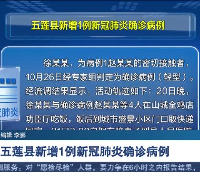 【五莲县首例病例,五莲县首例病例是哪里的】
